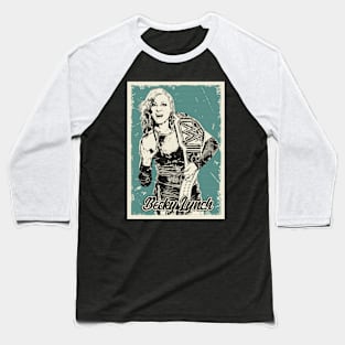 Vintage Becky Lynch Wrestling Baseball T-Shirt